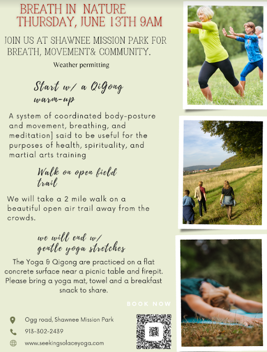 Yoga Nature Walk - Seeking Solace Yoga